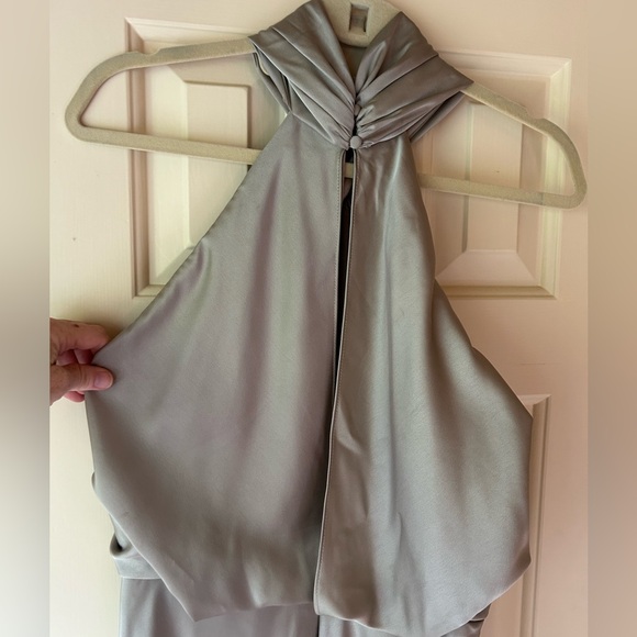 ASOS Silver/Gray Bridesmaid Dress - Picture 6 of 9
